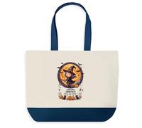Otshirt Sac Shopping Assistante administratif - Joyeux Halloween 2 - Shopping Bag - Idée Sac Shopping Cadeau Anniversaire Fête Original Famille Travail Départ Collègue Retraite Noël.