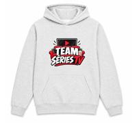 Otshirt Sweat à Capuche Team séries TV | Hoodie Molleton Gratté 280 g/m² Gris Chiné Poche Kangourou | Unisexe XS à 5XL | Idée Cadeau Noël Anniversaire