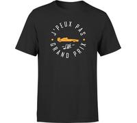 Otshirt T Shirt Homme j'peux Pas J'Ai Grand Prix | Imprimé en France, Cadeau fête des pères Homme Humour Papa Anniversaire Original Rigolo Humoristique (L,Black)