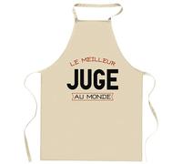 Otshirt Tablier Le meilleur Juge | Apron | Idée Tablier Personnalisable Cadeau Anniversaire Cuisine Jardinage Fête Original Famille Travail Départ Collègue Retraite