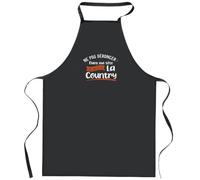 Otshirt Tablier Noir Ne pas deranger Dans ma tete je suis a la count | Apron | Idée Tablier Personnalisable Cadeau Anniversaire Cuisine Jardinage Fête Original Famille Travail Départ Collègue Retraite