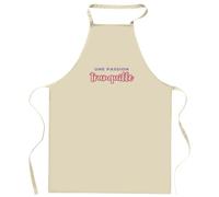 Otshirt Tablier Une Passion Tranquille - Apron - Idée Tablier de Cuisine Cadeau Anniversaire Fête Original Famille Travail Départ Collègue Retraite Noël. - Violet&Rose - 2