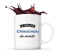 Otshirt Tasse Meilleur Chouchou du Monde 3 | Mug | Idée Tasse Personnalisable Cadeau Anniversaire Fête Original Famille Travail Départ Collègue Retraite Noël