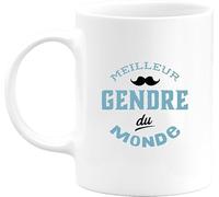 Otshirt Tasse meilleur gendre du monde | Mug Céramique 325ml, Imprimé en France, cadeau humour anniversaire original rigolo humoristique