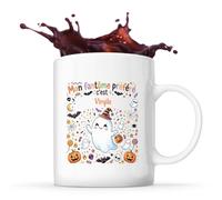 Otshirt Tasse Mon Fantome Préféré C'est Virgile - Mug - Idée Tasse Personnalisable Cadeau Anniversaire Fête Original Famille Travail Départ Collègue Retraite Noël.