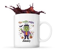 Otshirt Tasse Mon Monstre Préféré C'est Mon Jimmy - Mug - Idée Tasse Personnalisable Cadeau Anniversaire Fête Original Famille Travail Départ Collègue Retraite Noël.
