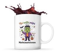 Otshirt Tasse Mon Monstre Préféré C'est Mon Mathematicienne - Mug - Idée Tasse Personnalisable Cadeau Anniversaire Fête Original Famille Travail Départ Collègue Retraite Noël.