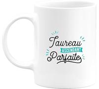 Otshirt Tasse taureau ascendant parfaite | Mug Céramique 325ml, Imprimé en France, cadeau humour anniversaire original rigolo humoristique