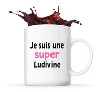 Otshirt Tasse Une Super Nour 2 - Mug avec Anse Coeur - Idée Cadeau Prénom Personnalisable Humour Anniversaire Fête Retraite Drôle Original Collègue
