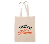 Otshirt Tote Bag J’peux pas j’ai ti punch | Bag | Idée Sac Tote Bag Cadeau Anniversaire Fête Original Famille Travail Départ Collègue Retraite