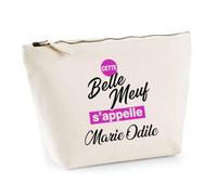 Otshirt Trousse Cette Belle meuf sappelle Marie-Odile - Pouch Case - Idée Trousse Rangement Cadeau Anniversaire Fête Original Famille Travail Départ Collègue Retraite Noël.