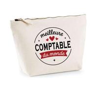 Otshirt Trousse de la Meilleure Community Manager du Monde 1- Pouch - Idée Pochette Personnalisable Cadeau Anniversaire Fête Original Famille Travail Départ Collègue Retraite Noël.
