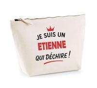 Otshirt Trousse d'un Etienne Qui déchire 2- Pouch - Idée Pochette Personnalisable Cadeau Anniversaire Fête Original Famille Travail Départ Collègue Retraite Noël.
