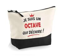 Otshirt Trousse d'un Octave Qui déchire 2- Pouch - Idée Pochette Personnalisable Cadeau Anniversaire Fête Original Famille Travail Départ Collègue Retraite Noël.