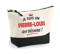 Otshirt Trousse d'un Pierre-Louis Qui déchire 2- Pouch - Idée Pochette Personnalisable Cadeau Anniversaire Fête Original Famille Travail Départ Collègue Retraite Noël.