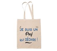 Otshirt Trousse d'un Prof Qui déchire - Pouch - Idée Pochette Personnalisable Cadeau Anniversaire Fête Original Famille Travail Départ Collègue Retraite Noël.