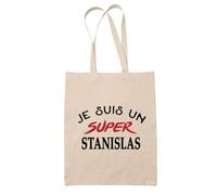 Otshirt Trousse d'un Super Stanislas - Pouch - Idée Pochette Personnalisable Cadeau Anniversaire Fête Original Famille Travail Départ Collègue Retraite Noël.