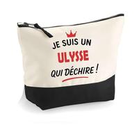 Otshirt Trousse d'un Ulysse Qui déchire 2- Pouch - Idée Pochette Personnalisable Cadeau Anniversaire Fête Original Famille Travail Départ Collègue Retraite Noël.