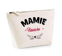 Otshirt Trousse d'une Mamie Fiancée - Pouch - Idée Pochette Personnalisable Cadeau Anniversaire Fête Original Famille Travail Départ Collègue Retraite Noël.