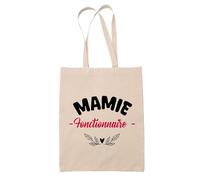 Otshirt Trousse d'une Mamie Fonctionnaire - Pouch - Idée Pochette Personnalisable Cadeau Anniversaire Fête Original Famille Travail Départ Collègue Retraite Noël.