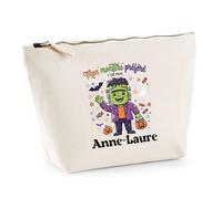 Otshirt Trousse Mon Monstre Préféré C'est Mon Anne-Laure - Pouch Case - Idée Trousse Rangement Cadeau Anniversaire Fête Original Famille Travail Départ Collègue Retraite Noël.