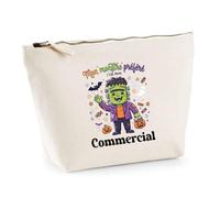 Otshirt Trousse Mon Monstre Préféré C'est Mon Commercial - Pouch Case - Idée Trousse Rangement Cadeau Anniversaire Fête Original Famille Travail Départ Collègue Retraite Noël.