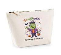 Otshirt Trousse Mon Monstre Préféré C'est Mon Createur de Contenu - Pouch Case - Idée Trousse Rangement Cadeau Anniversaire Fête Original Famille Travail Départ Collègue Retraite Noël.