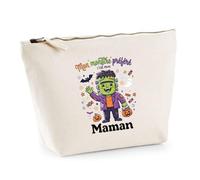 Otshirt Trousse Mon Monstre Préféré C'est Mon Maman - Pouch Case - Idée Trousse Rangement Cadeau Anniversaire Fête Original Famille Travail Départ Collègue Retraite Noël.