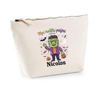 Otshirt Trousse Mon Monstre Préféré C'est Mon Nicolas - Pouch Case - Idée Trousse Rangement Cadeau Anniversaire Fête Original Famille Travail Départ Collègue Retraite Noël.