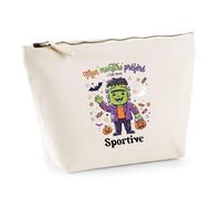 Otshirt Trousse Mon Monstre Préféré C'est Mon Sportive - Pouch Case - Idée Trousse Rangement Cadeau Anniversaire Fête Original Famille Travail Départ Collègue Retraite Noël.