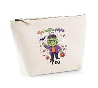 Otshirt Trousse Mon Monstre Préféré C'est Mon Teo - Pouch Case - Idée Trousse Rangement Cadeau Anniversaire Fête Original Famille Travail Départ Collègue Retraite Noël.