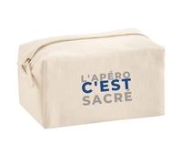 Otshirt Trousse Multifonction Lapero Cest Sacre - Gris&Bleu | Idée Trousse Multifonction Cadeau Anniversaire Fête Original Famille Travail Départ Collègue Retraite Noël