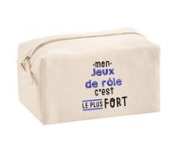 Otshirt Trousse Multifonction Mon Jeux de Role C'est Le Plus Fort - Multi-Purpose Case - Idée Trousse Multifonction Cadeau Anniversaire Fête Original Famille Travail Départ Collègue Retraite Noël.