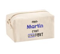 Otshirt Trousse Multifonction Mon Martin C'est Le Plus Fort - Multi-Purpose Case - Idée Trousse Multifonction Cadeau Anniversaire Fête Original Famille Travail Départ Collègue Retraite Noël.