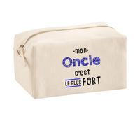 Otshirt Trousse Multifonction Mon Oncle C'est Le Plus Fort - Multi-Purpose Case - Idée Trousse Multifonction Cadeau Anniversaire Fête Original Famille Travail Départ Collègue Retraite Noël.