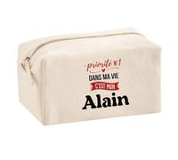 Otshirt Trousse Multifonction Priorite N1 dans ma Vie C'est Mon Alain - Multi-Purpose Case - Idée Trousse Multifonction Cadeau Anniversaire Fête Original Famille Travail Départ Collègue Retraite Noël.