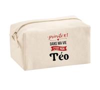 Otshirt Trousse Multifonction Priorite N1 dans ma Vie C'est Mon Teo - Multi-Purpose Case - Idée Trousse Multifonction Cadeau Anniversaire Fête Original Famille Travail Départ Collègue Retraite Noël.