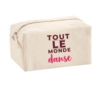 Otshirt Trousse Multifonction Tout Le Monde Danse - Bordeaux | Idée Trousse Multifonction Cadeau Danseur Anniversaire Fête Original Famille Travail Départ Collègue Retraite Noël