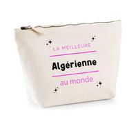 Otshirt Trousse Priorite N1 dans ma Vie Cest ma Algerienne - Idée Rangement Cadeau Cadeau Anniversaire Fête Original Famille Travail Départ Collègue Retraite Noël. - Taille Unique