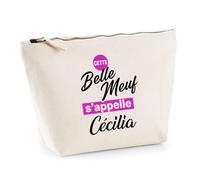 Otshirt Trousse Priorite N1 dans ma Vie Cest ma Cecilia - Idée Rangement Cadeau Cadeau Anniversaire Fête Original Famille Travail Départ Collègue Retraite Noël. - Taille Unique