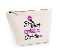 Otshirt Trousse Priorite N1 dans ma Vie Cest ma Christine - Idée Rangement Cadeau Cadeau Anniversaire Fête Original Famille Travail Départ Collègue Retraite Noël. - Taille Unique