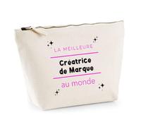 Otshirt Trousse Priorite N1 dans ma Vie Cest ma Creatrice de Marque - Idée Rangement Cadeau Cadeau Anniversaire Fête Original Famille Travail Départ Collègue Retraite Noël. - Taille Unique