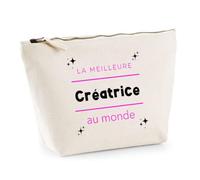 Otshirt Trousse Priorite N1 dans ma Vie Cest ma Creatrice - Idée Rangement Cadeau Cadeau Anniversaire Fête Original Famille Travail Départ Collègue Retraite Noël. - Taille Unique