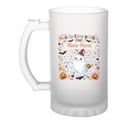 Otshirt Verre à Bière Mon Fantome Préféré C'est Marie-Pierre - Beer Glass - Idée Chope de Bière Cadeau Anniversaire Fête Original Famille Travail Départ Collègue Retraite Noël.