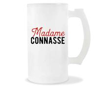 Otshirt Verre à Bière Pas Cher Madame Connasse | Chope de Bière Pinte | Idée Cadeau Petite Amie Copine Femme Parfaite Drôle Humour Original Anniversaire Amour Unique