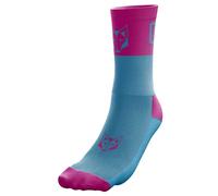 Otso Chaussettes Multi-sport Medium Cut Light Blue/fluo Pink