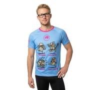 Otso Kukuxumusu Runners Short Sleeve T-shirt Bleu XL Homme