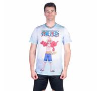 Otso One Piece Fishman Luffy And The Crew Short Sleeve T-shirt Blanc L Homme