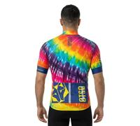 Otso Tie Dye Short Sleeve Jersey Multicolore XL Homme