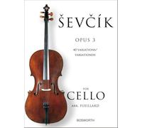 Sevcik – 40 Variations Op. 3 – Solo pour violoncelle – Bosworth